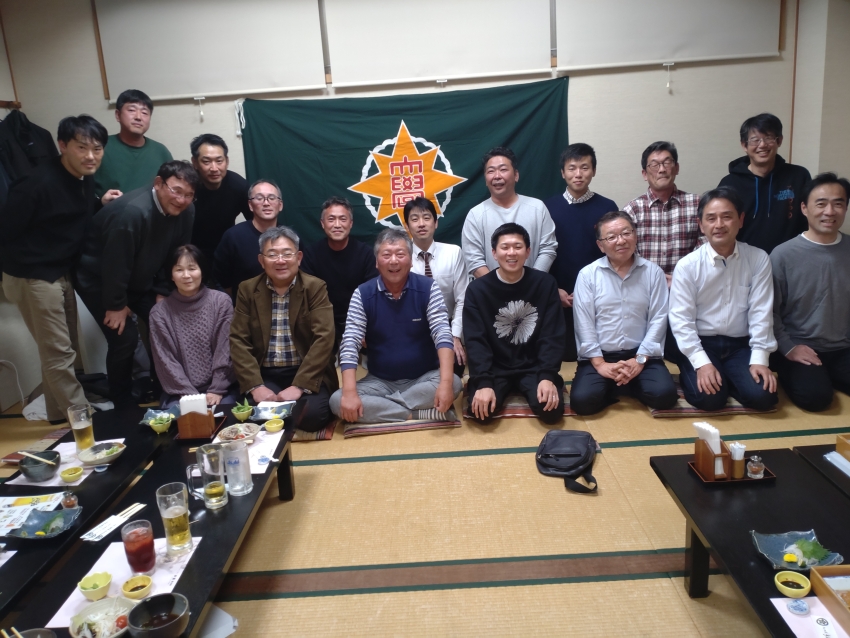 徳島県支部　忘年会・親睦ゴルフを開催しました。